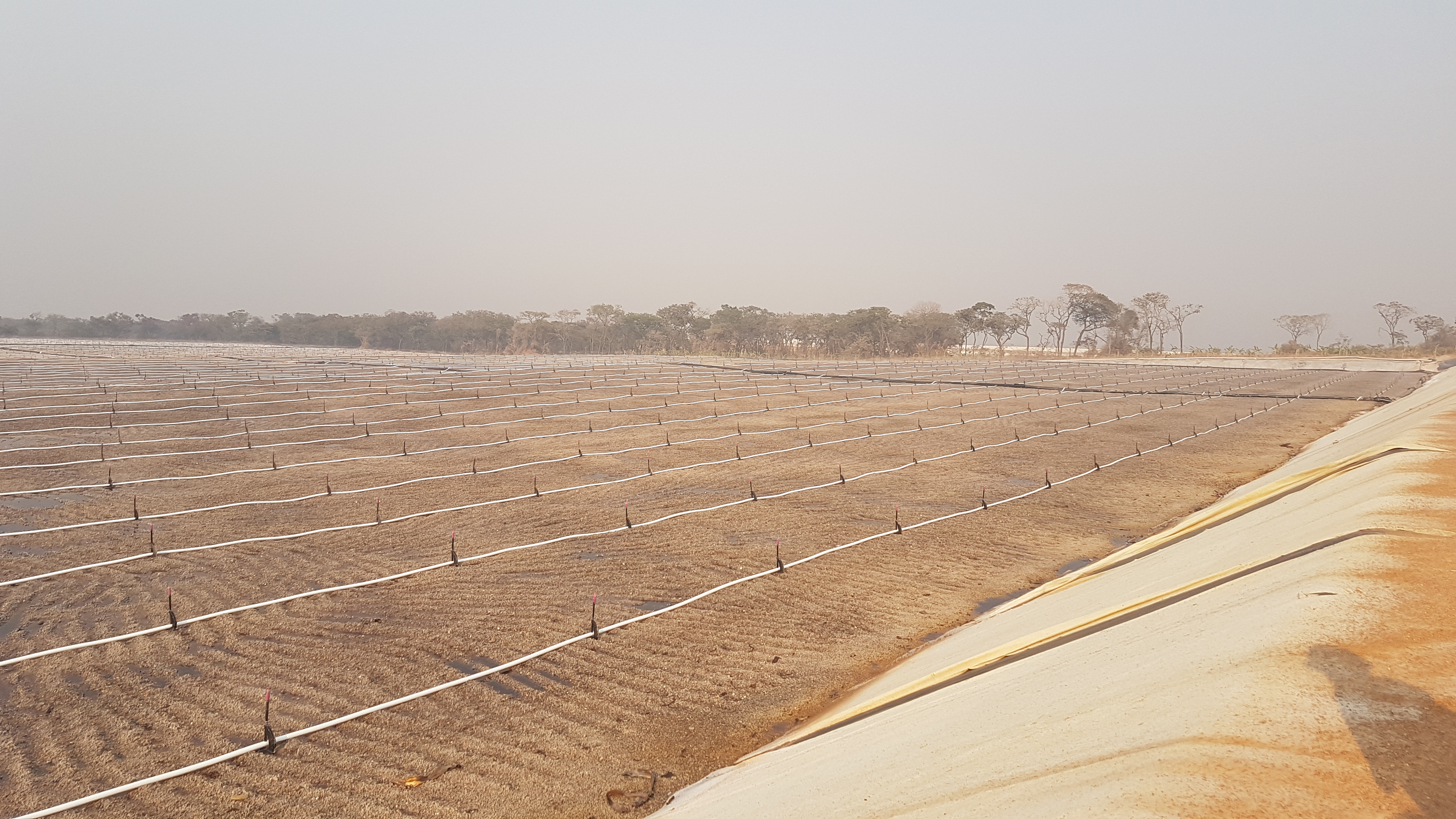 Heap Leaching Pads - ARS - mining irrigation, leach pad