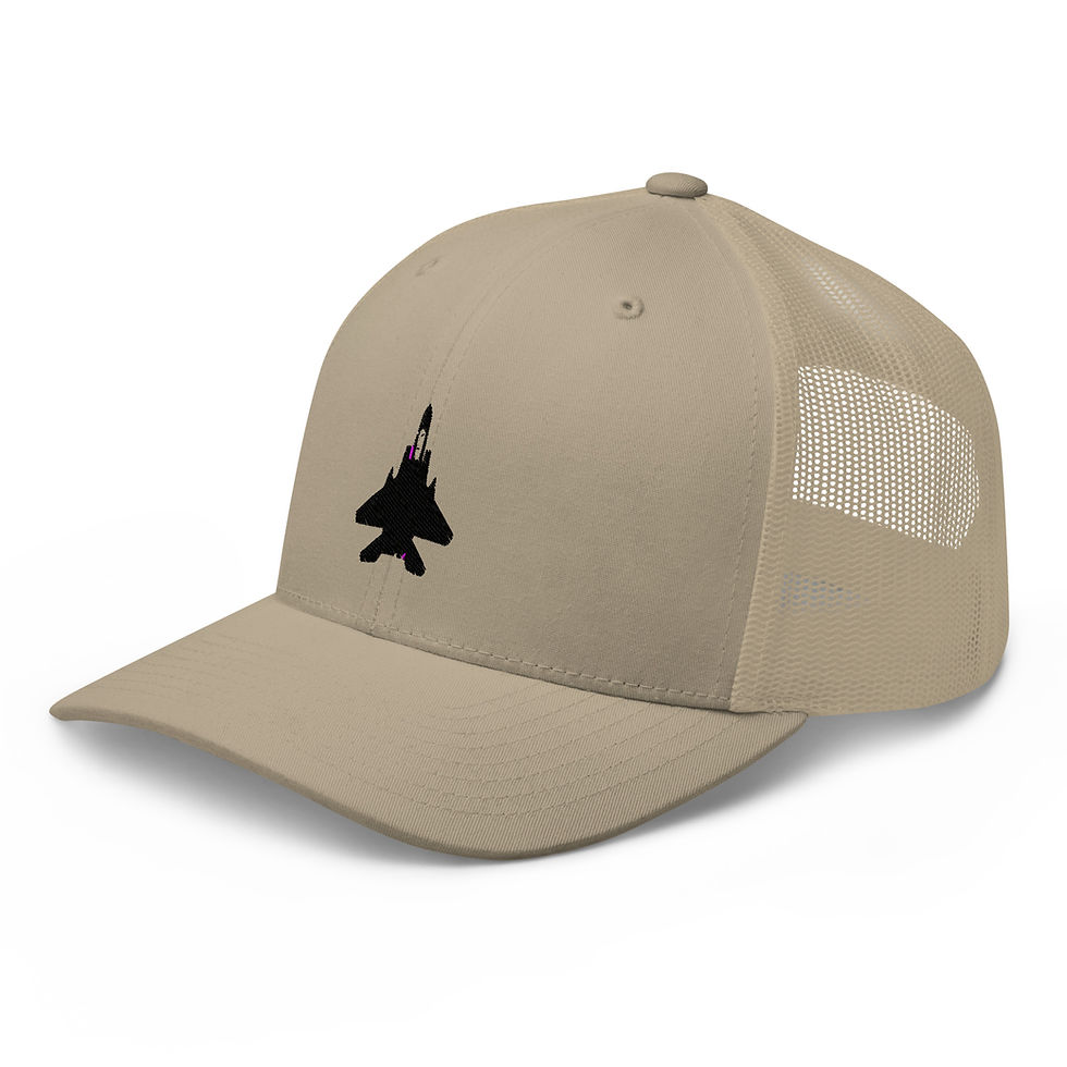 Thumbnail: F-15 Eagle - Trucker (Black)