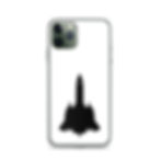 Thumbnail: SR-71 Blackbird - iPhone Case (Black/White)