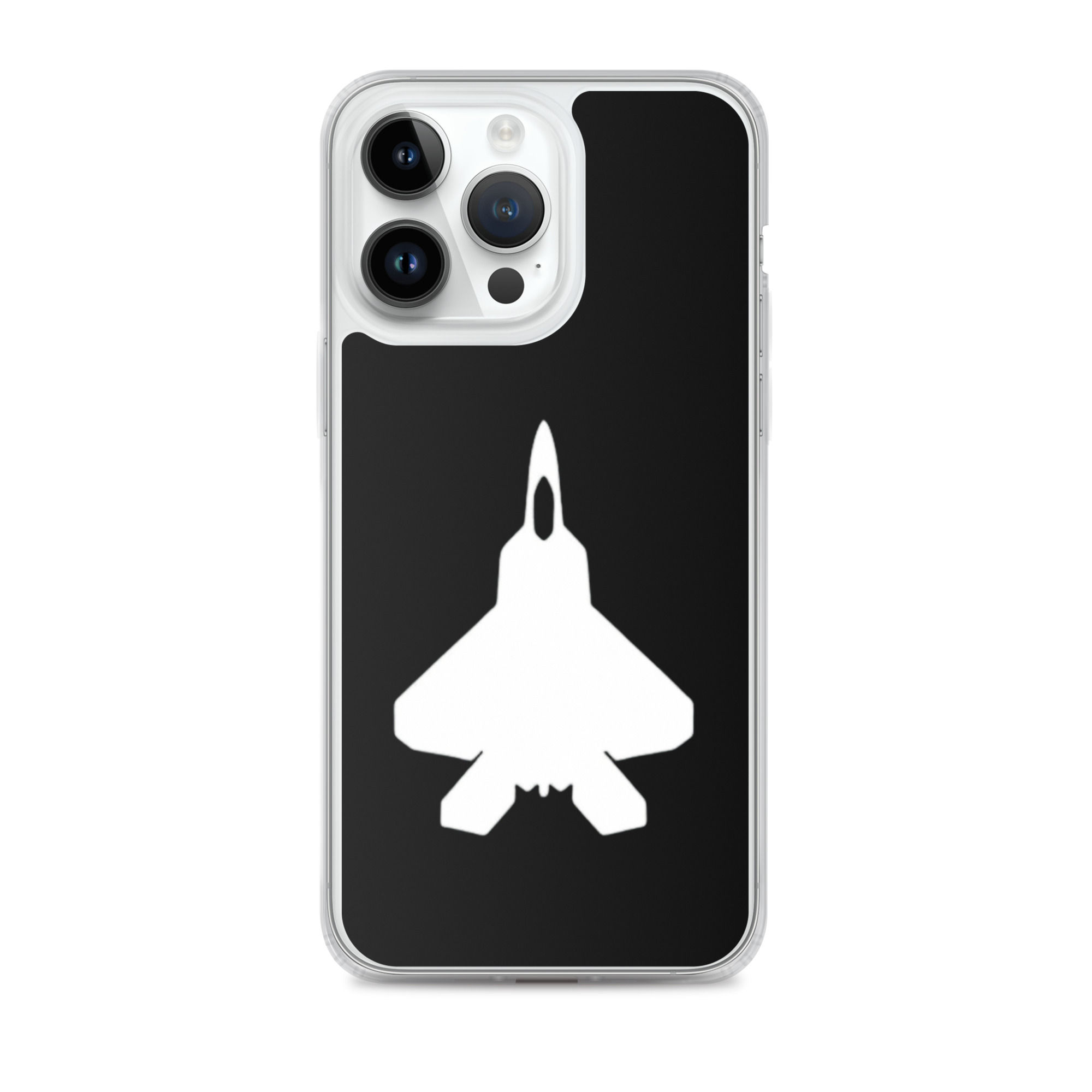 F-22 Raptor - iPhone Case (White/Black)