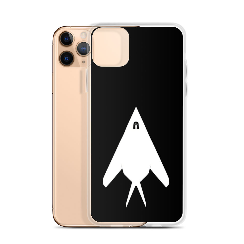 Thumbnail: F-117 Nighthawk - iPhone Case (White/Black)