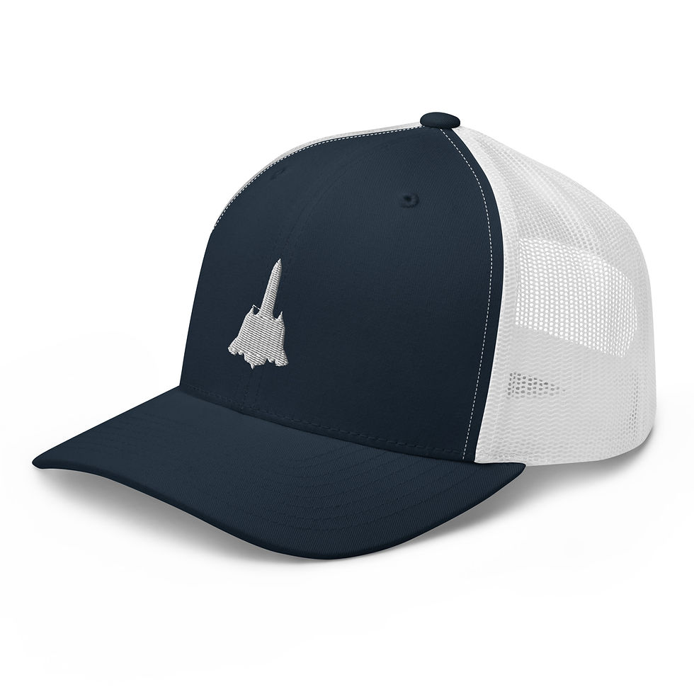 Thumbnail: SR-71 Blackbird - Trucker (White)