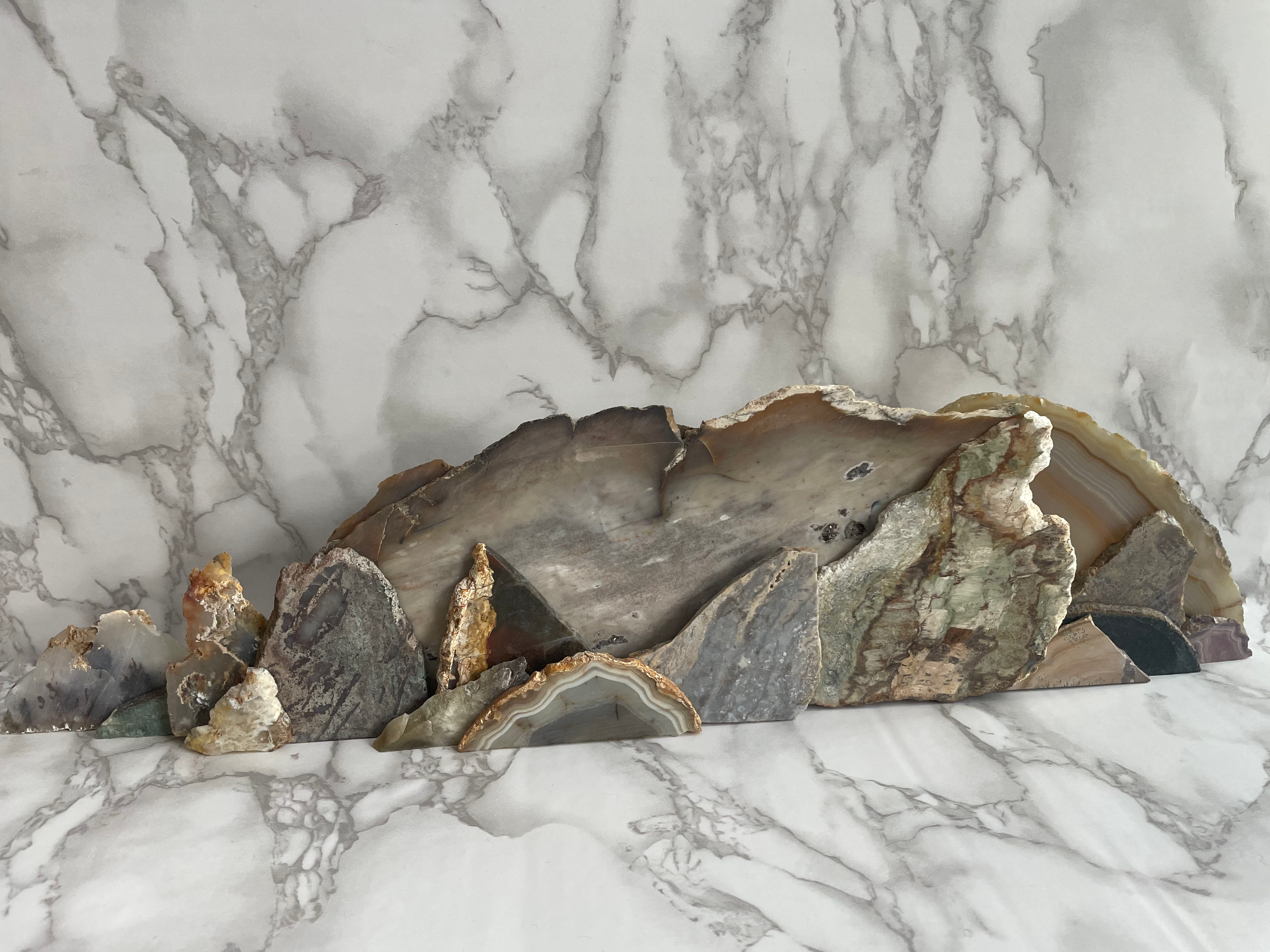 Extra Large Unpolished Mountainscape