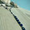 Thumbnail: Silver & Lapis Sleek Lariat Necklace with Carved Lapis Fish Pendant
