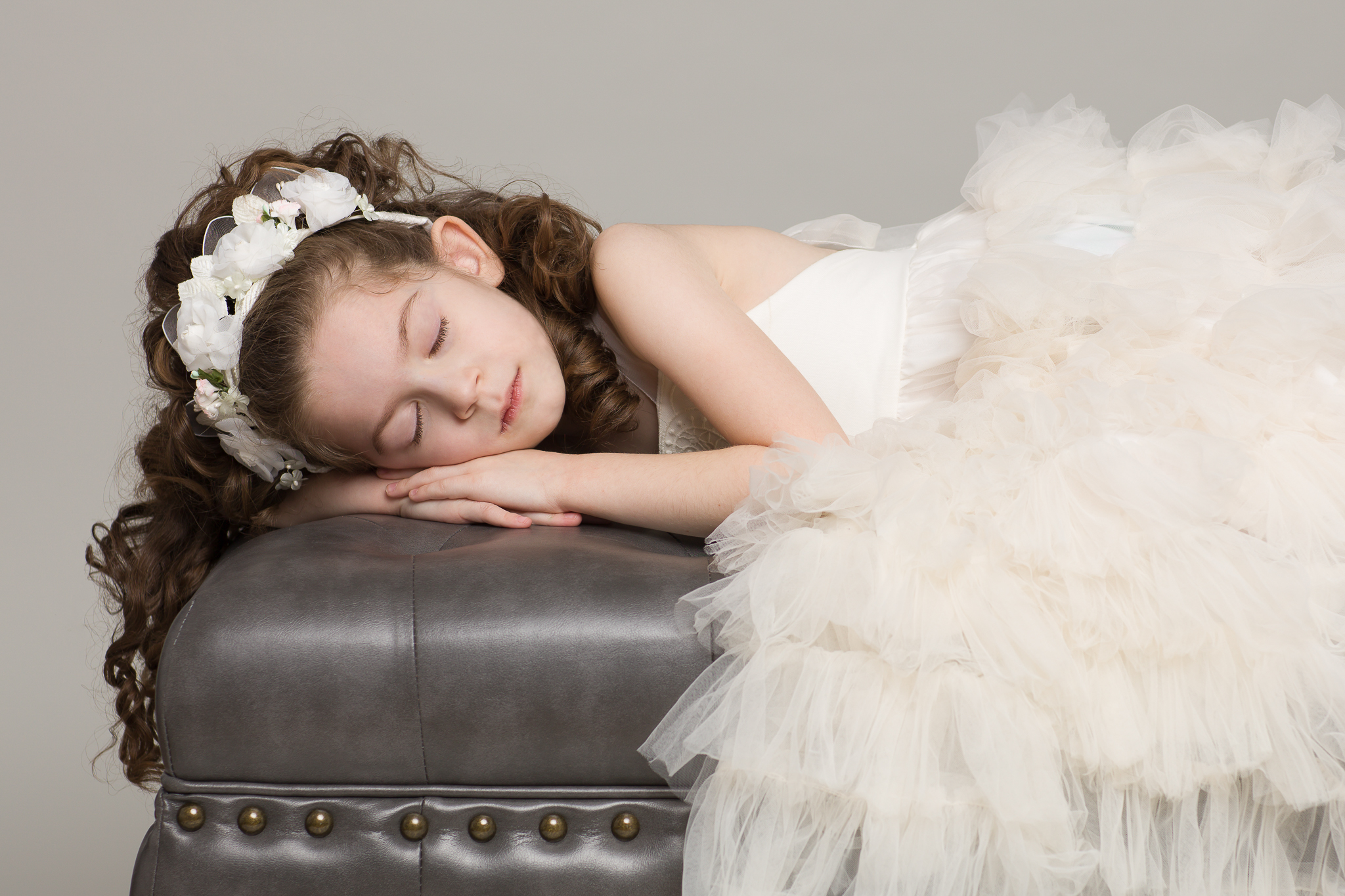white princess frock