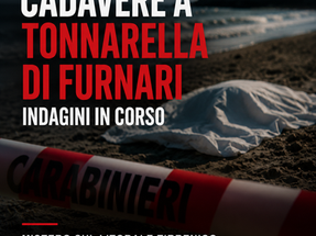 Cadavere a Tonnarella di Furnari: indagini in corso