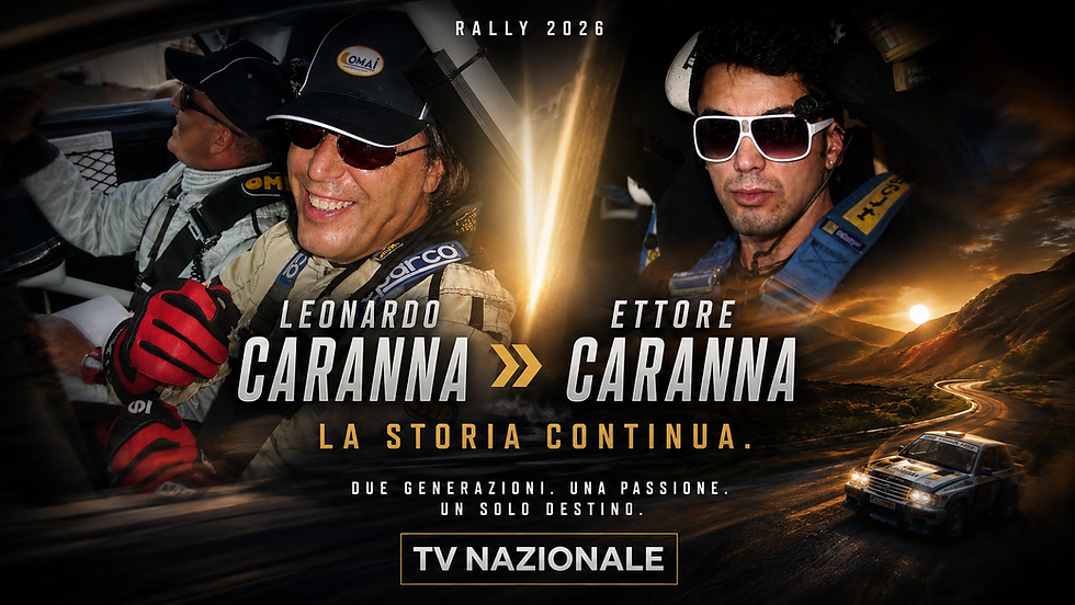 Rally dei Nebrodi, la corsa dei campioni: Pollara, Galipò e Caranna protagonisti tra record, storia e voglia di vittoria