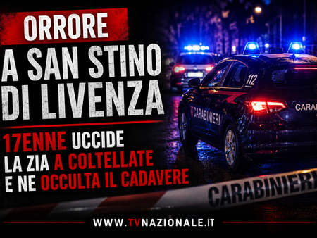 San Stino di Livenza: 17enne uccide la zia a coltellate e ne occulta il cadavere