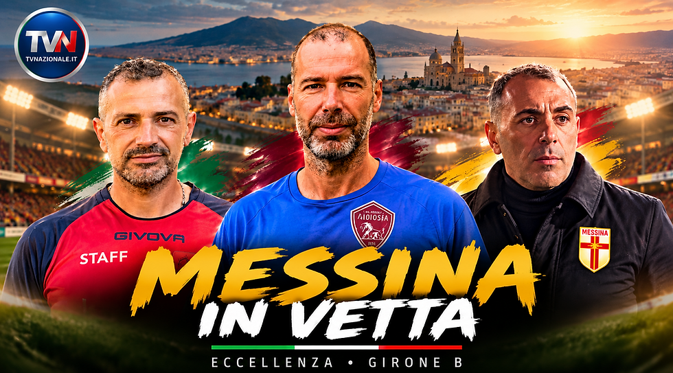 Tre formazioni della provincia di Messina nelle primissime posizioni dopo appena due giornate. L’Athletic Gioiosa guida la classifica dopo il successo a tavolino, mentre Nebros e Messina 1900 inseguono a quota 4. E domenica arriva uno scontro diretto che può cambiare ancora gli equilibri.