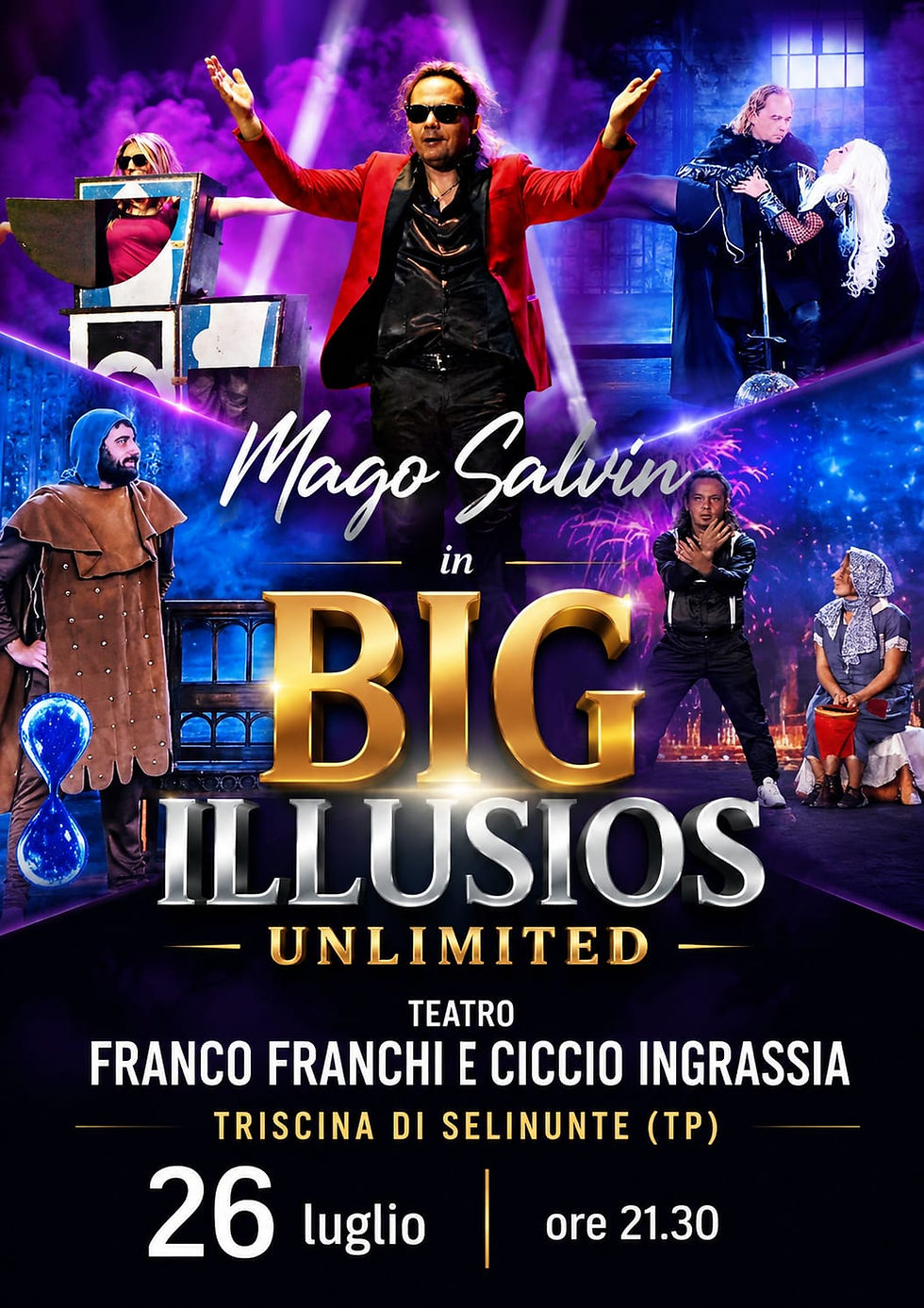 Spettacolo di Illusionismo del Mago Salvin