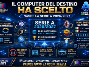 Il Computer del Destino ha Scelto: Nasce la Serie A 2026/2027 tra Algoritmi, Grandi Esclusioni e Notti Magiche