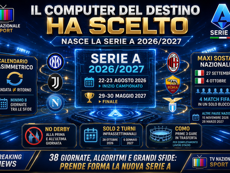 Il Computer del Destino ha Scelto: Nasce la Serie A 2026/2027 tra Algoritmi, Grandi Esclusioni e Notti Magiche