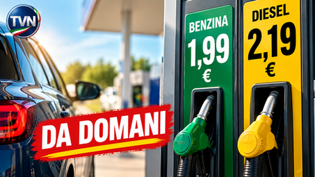 Carburanti, benzina a 1,99 e diesel a 2,19: cosa cambia