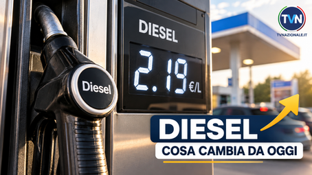 Gasolio, da oggi finisce lo sconto: 6,1 centesimi in più. Cosa cambia alla pompa