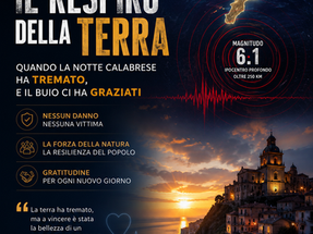 Il respiro della Terra: La notte calabrese ha tremato a 6.1, e il buio ci ha graziati