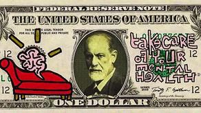 Cash ou divan ? Autour du billet de 1 USD à l'effigie de Freud par l'artiste ErB.
