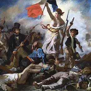 Eugène Delacroix, La Liberté guidant le peuple, 1830, Musée du Louvre, Paris.