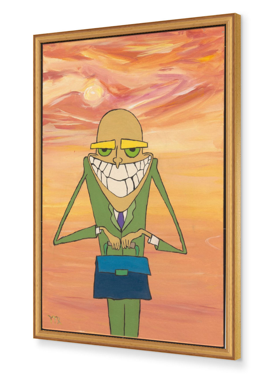 Thumbnail: Naaauuughty "Printed on canvas"