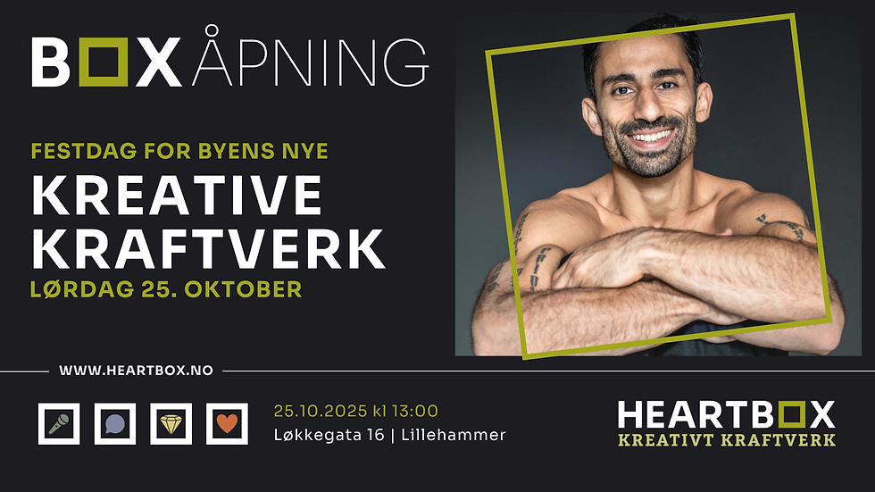 BOXÅPNING | Åpning Heartbox kreative kraftverk