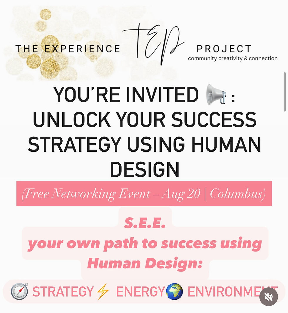 S.E.E. Your Path to Success Using Human Design (Strategy.Energy & Environment)