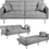 Thumbnail: Sleeper Sofa Couch Bed Convertible Sofa Modern Futon Couches Sofas Bed Fold up a