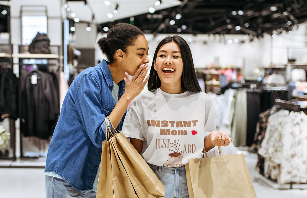 Thumbnail: Instant Mom Coffee Tee - Unisex Cotton Shirt for Moms, Funny Gift, Mother's Day