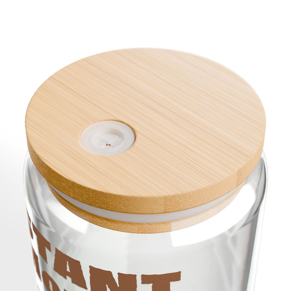 Thumbnail: Copy of Instant Mom Sipper Glass, 16oz | Perfect Gift for Coffee Lovers, 