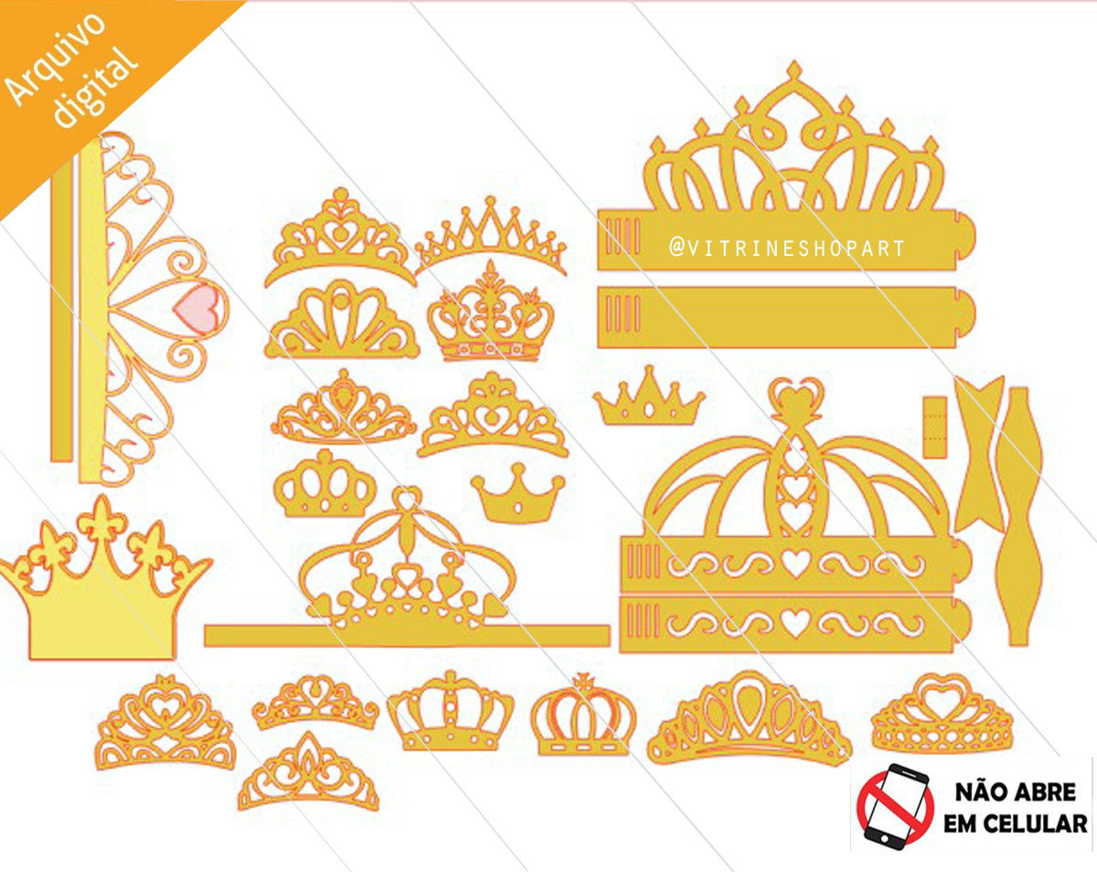 Arquivo de Corte Coroas Realeza