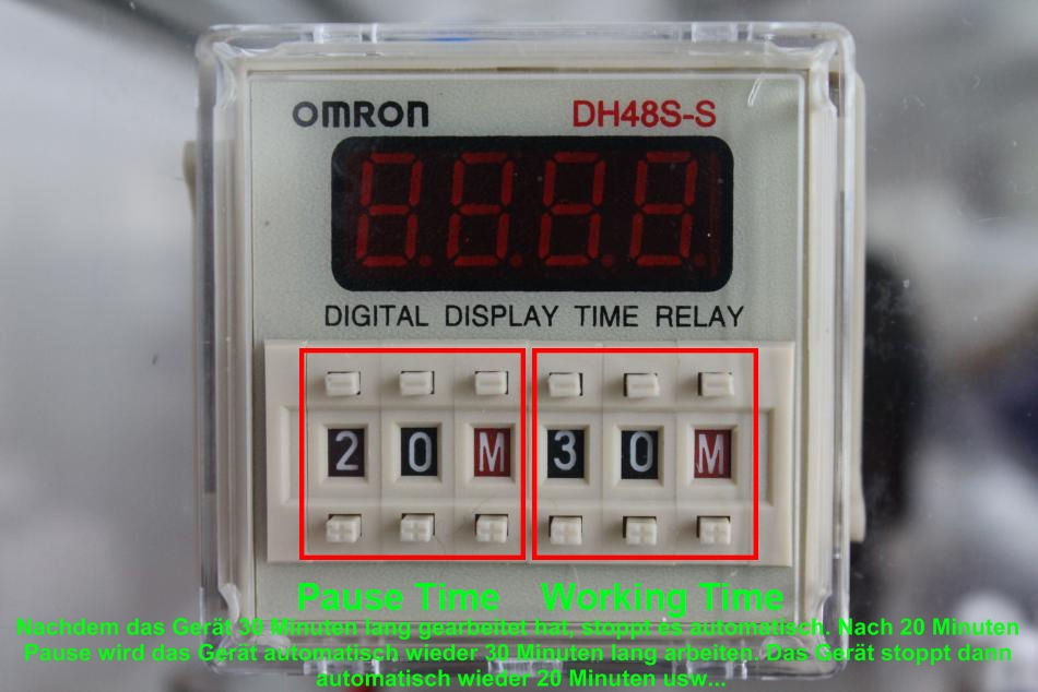 Miniaturbild: Zeitschaltuhr Timer regelmässiger Betrieb frei einstellbar