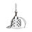 Thumbnail: Steve Madden Studded Mini Bucket Crossbody Bag (Silver)
