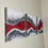 Miniature : Tableau sculpture art textiles Réf FUSION