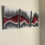 Miniature : Tableau sculpture art textiles Réf FUSION