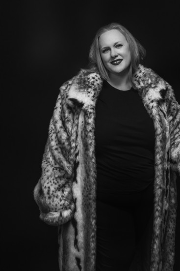 Self Portrait Marathon Lipstick and fur