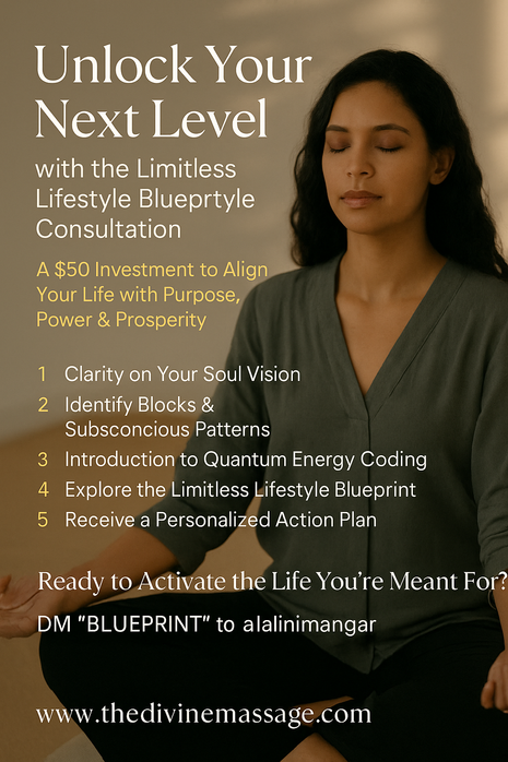 ✨ Unlock Your Next Level with the Limitless Lifestyle Blueprint Consultation