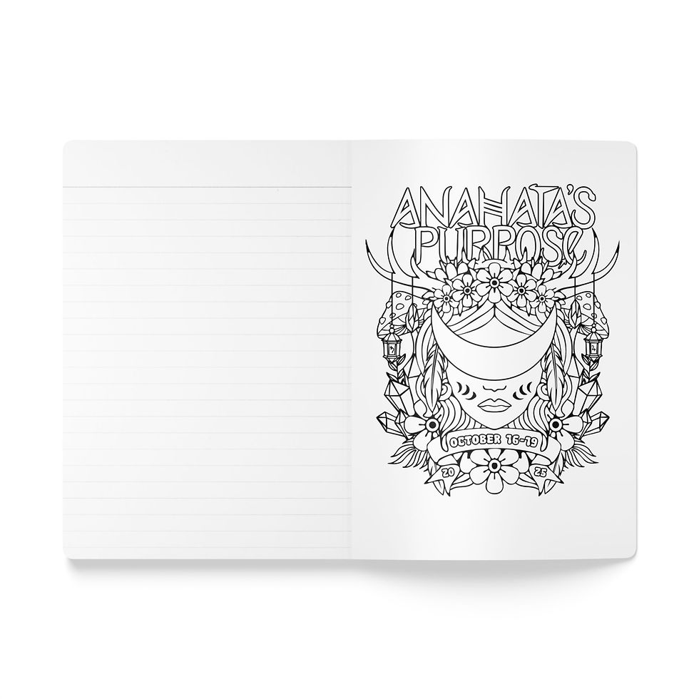 Thumbnail: Anahata’s Purpose Journal - A place to hold what the weekend gives you.