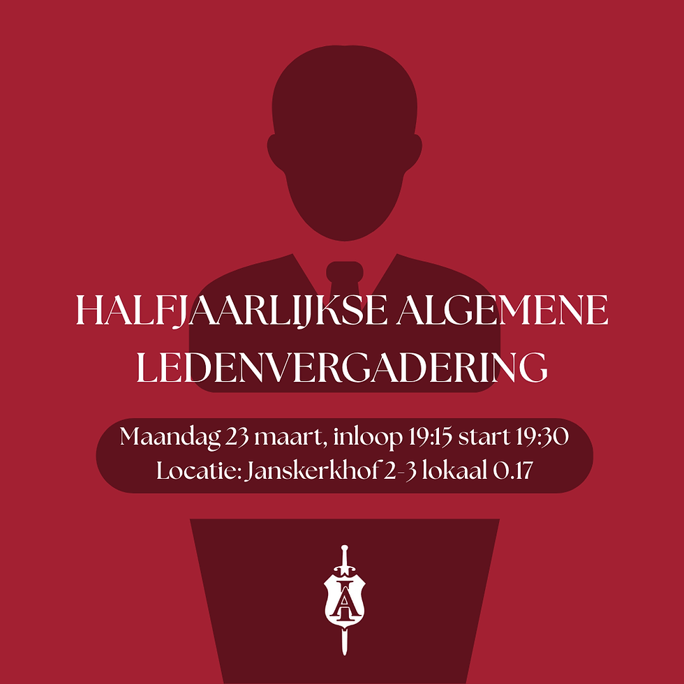 Halfjaarlijkse algemene ledenvergadering