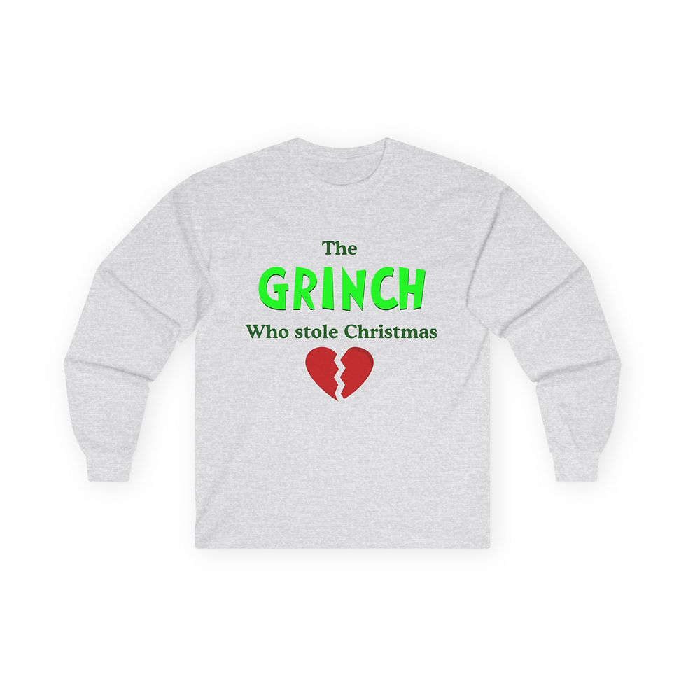 Thumbnail: The Grinch Cotton Long Sleeve Tee