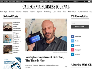 Workplace Impairment Detection. The time is now.