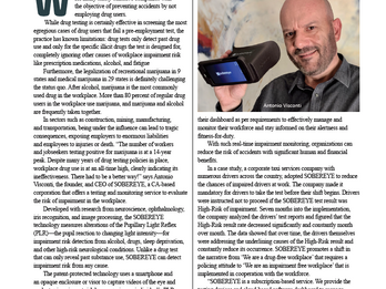 SOBEREYE INC. selected in the Top 10 Safety and Compliance Solution Providers - 2019