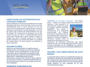 SOBEREYE está ayudando a los empleados de Solaris a mantenerse seguros en el trabajo.