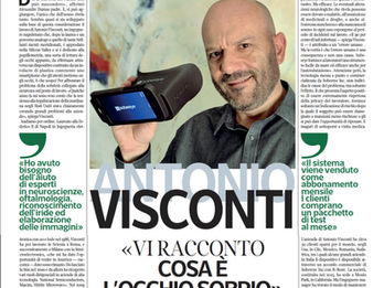 SOBEREYE featured in Corriere del Mezzogiorno