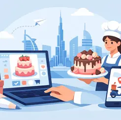 How to Order Custom Cake Online in Dubai