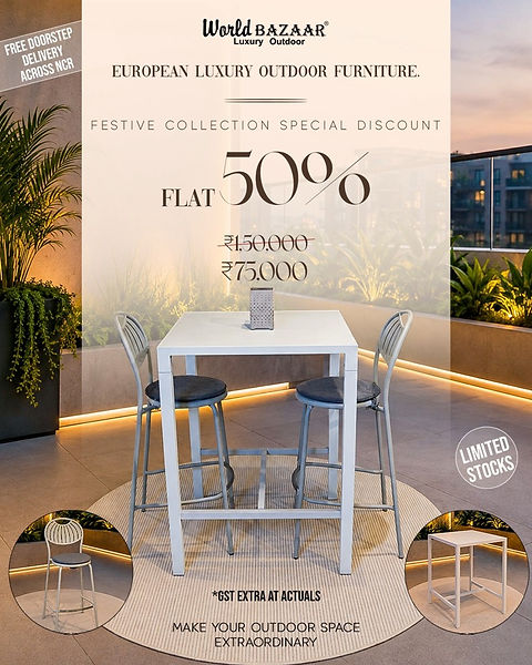 NOVA Bar Table & Coupole Bar Stool