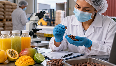 Product quality can be affected by sourcing, handling, storage and transportation. Coordinated quality management helps maintain specification control.