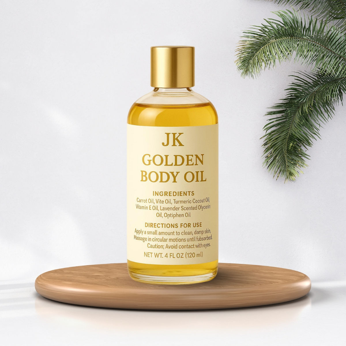 Golden Body Oil