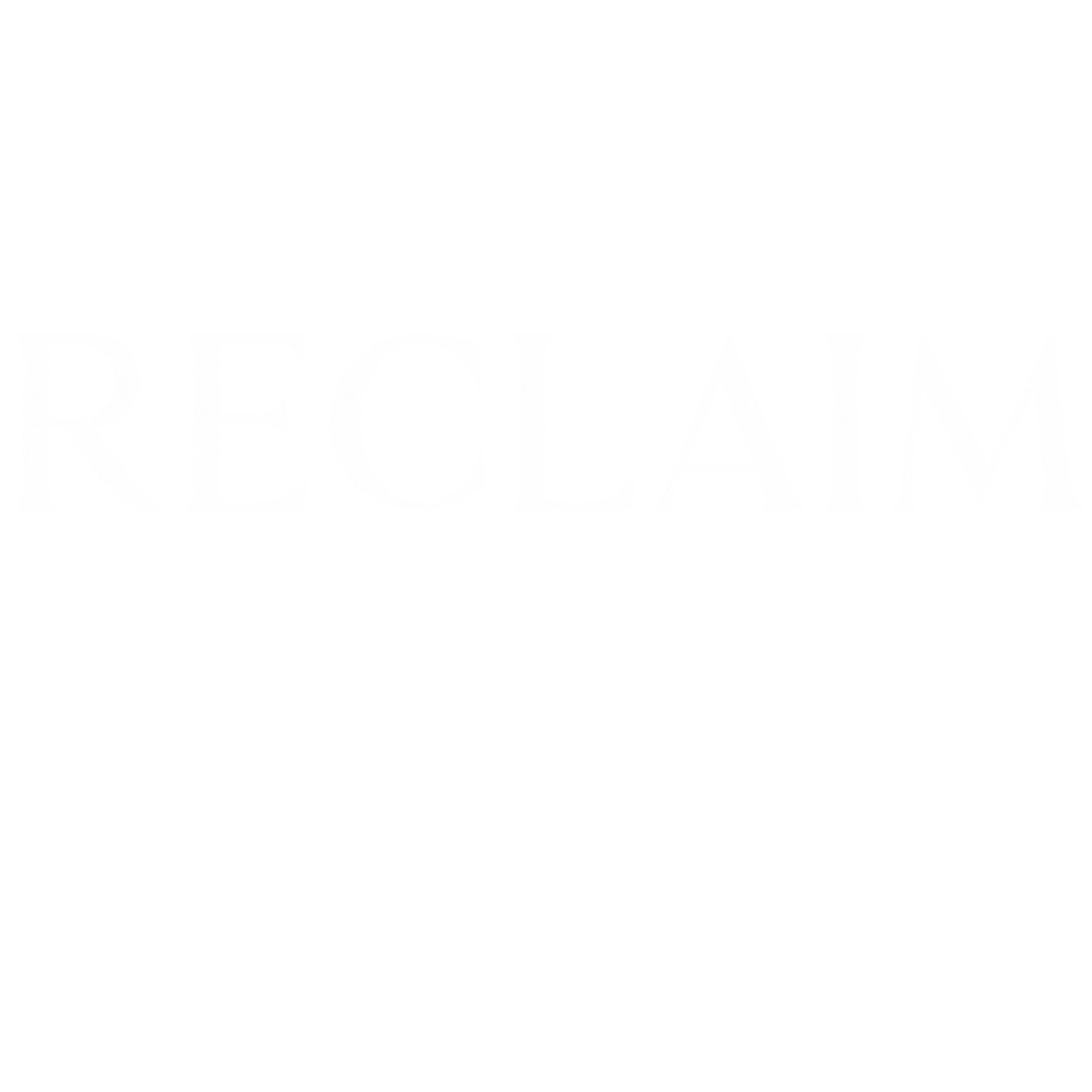 Reclaim Voice Reclaim Presence Reclaim Influence