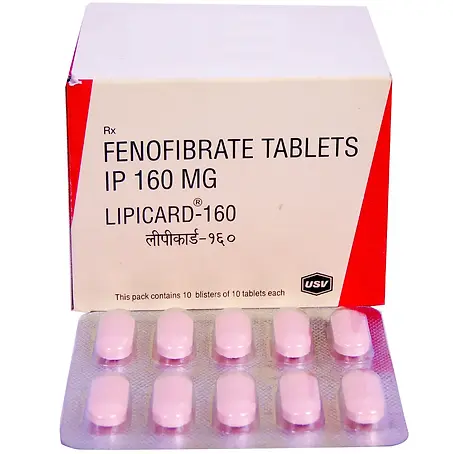 Lipicard 160mg Tablet