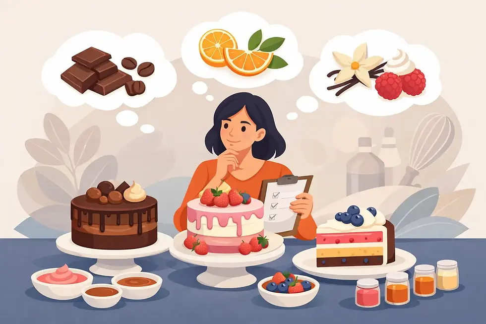 How to Choose Custom Cake Flavors Right