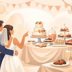 How to Plan Wedding Dessert Table Right