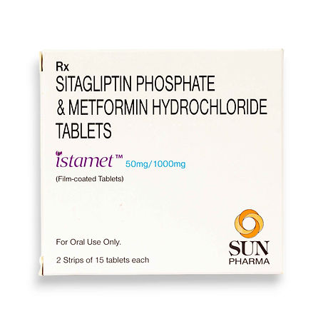 Istamet 50mg/1000mg Tablet